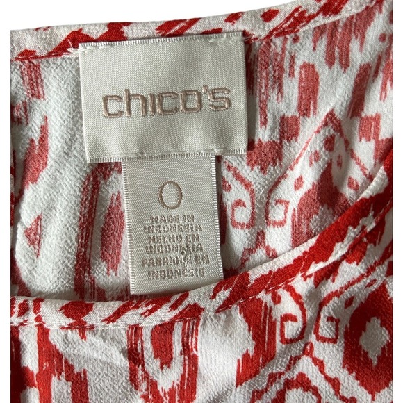 Chicos Women’s Size Small Tribal Aztec Print Sleeveless‎ Tunic Dress - Picture 7 of 9